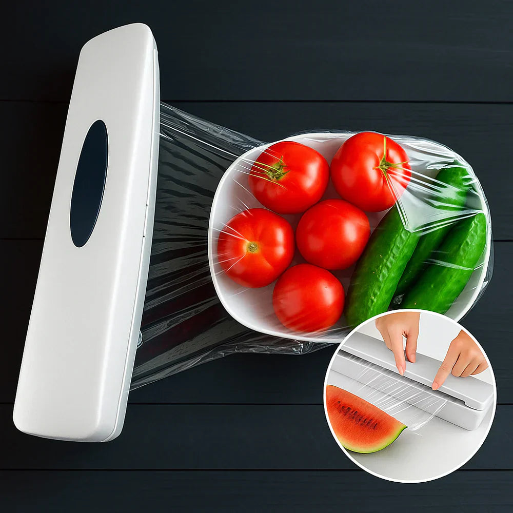 Wraptastic – genial dispenser for film, folie og bakepapir