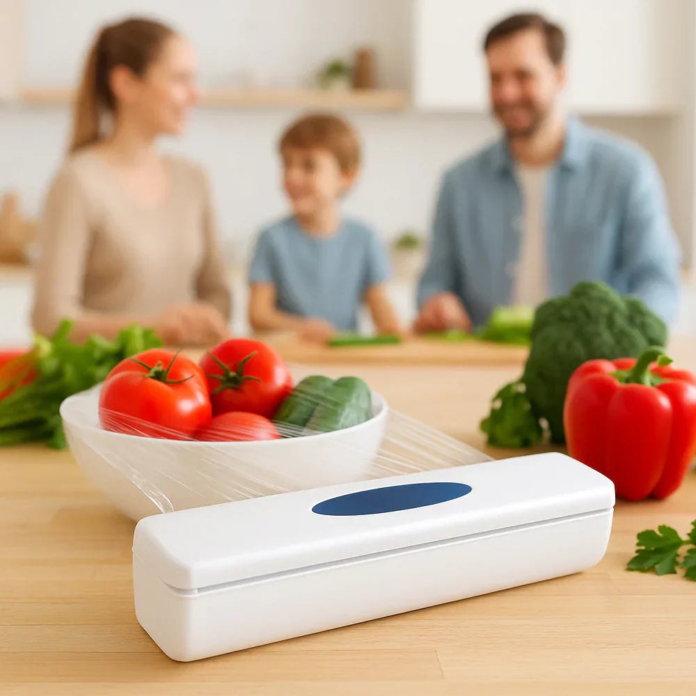 Wraptastic – genial dispenser for film, folie og bakepapir